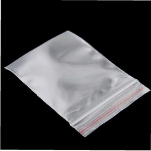 100 PCS Small Clear Zipper Bags Reclosable Ziplock Storage Reusable Plastic Bags for Jewelry Gift Card Candy 5X7 cm,Kitchen Accessories Fashion with nice