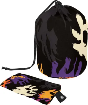 2 Pcs Cosmetic Bag bucket Travel Makeup Bags Large Capacity Soft Waterproof Portable Drawstring Cosmetic Bag, Abstract Art Paw Print