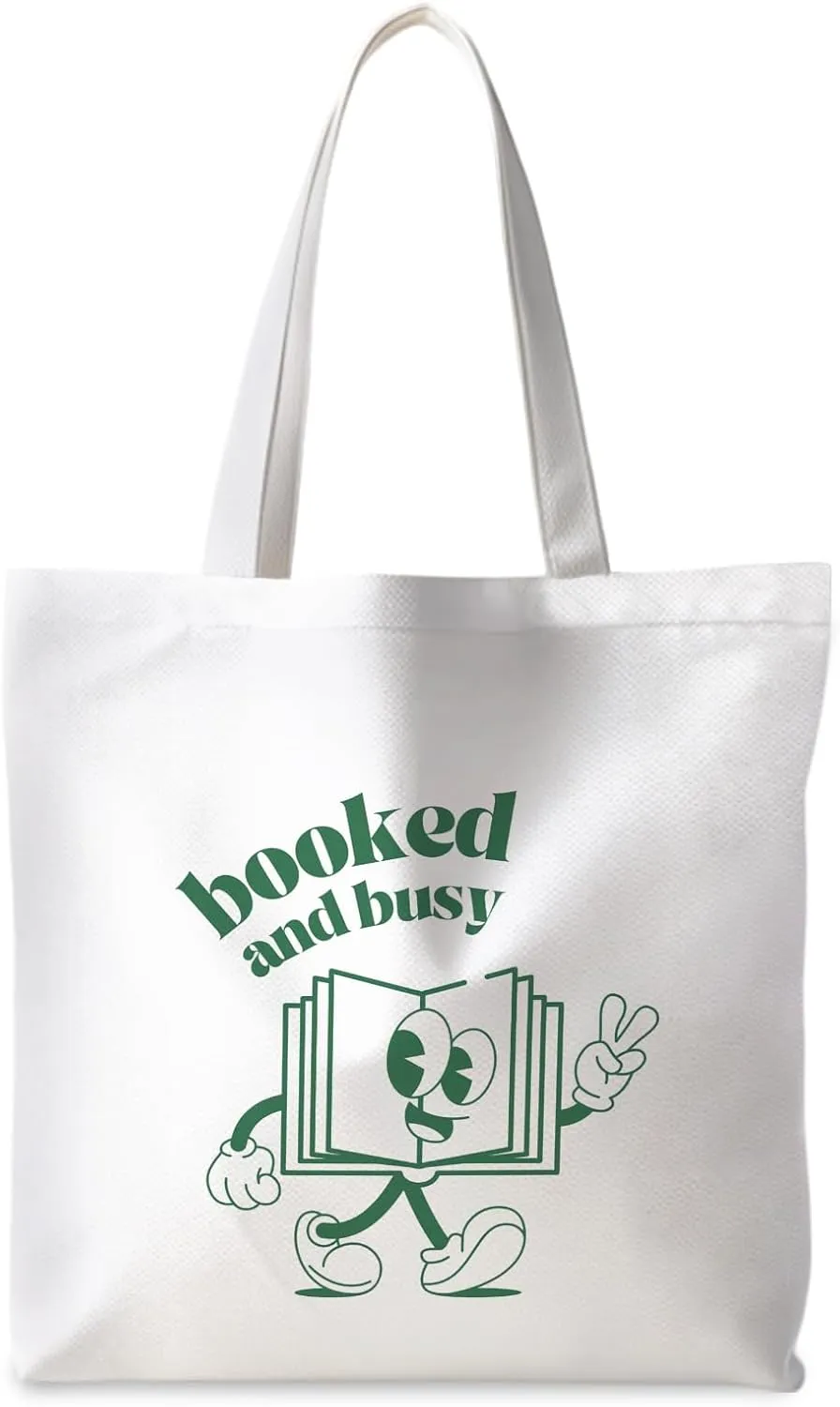 Book Tote Bag, Reading Gifts for Women, Gifts for Reading Lovers Women