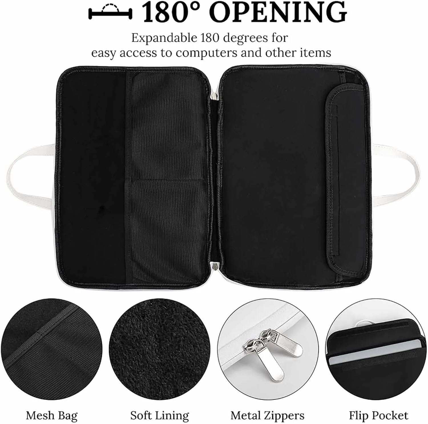 Cartoon Fish Bone Leather Bag Laptop Case Slim Water Resistant Computer Bags with Handle Briefcase for Work