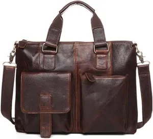 CSCDD Men Handbags Vintage Laptop Briefcases Office Shoulder Bags Tote Male Crossbody Messenger Bags