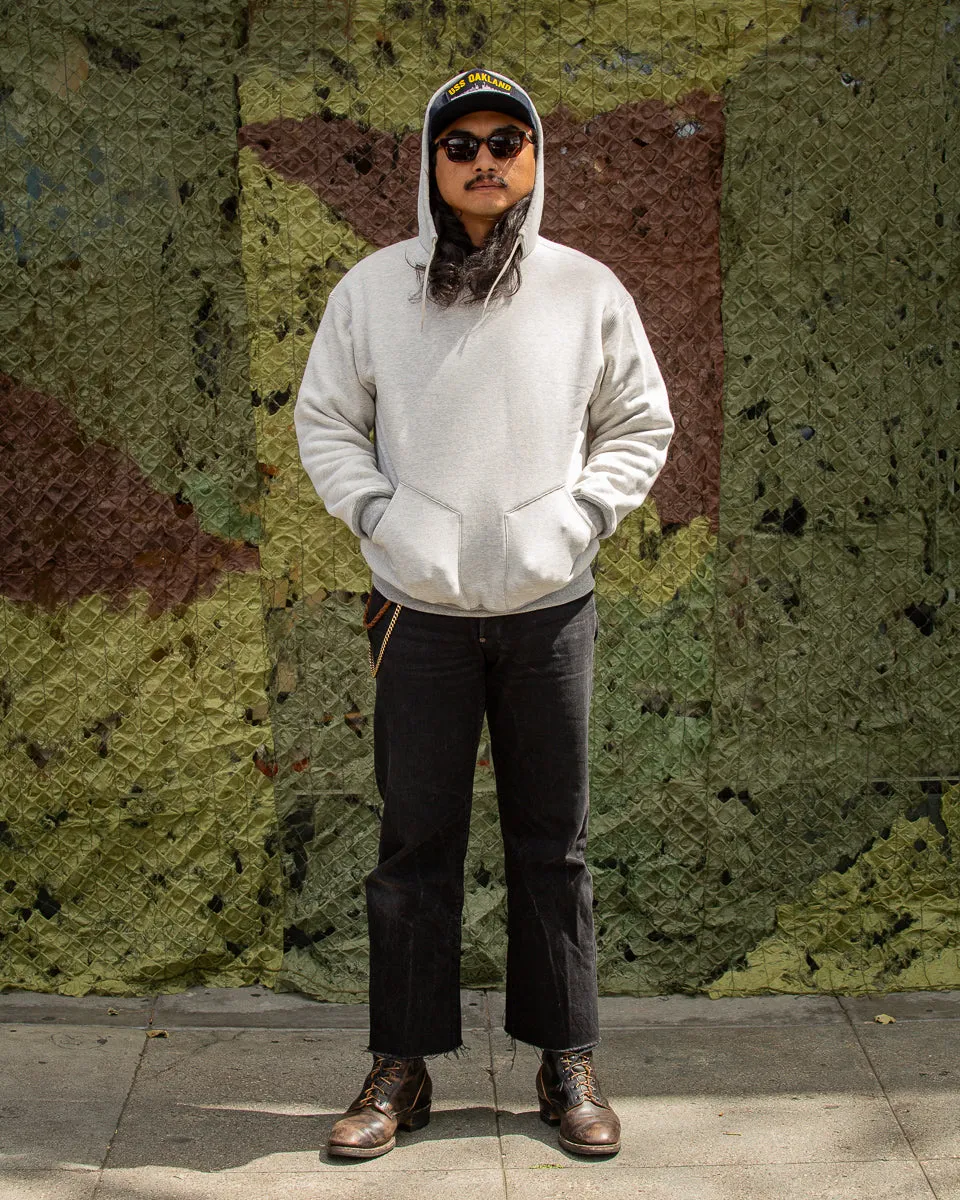 Double Face Hooded Sweatshirt - Gray