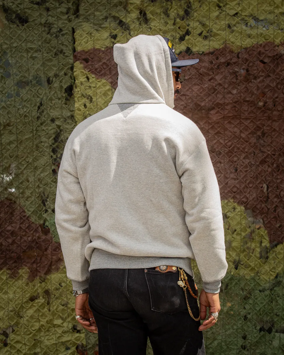 Double Face Hooded Sweatshirt - Gray