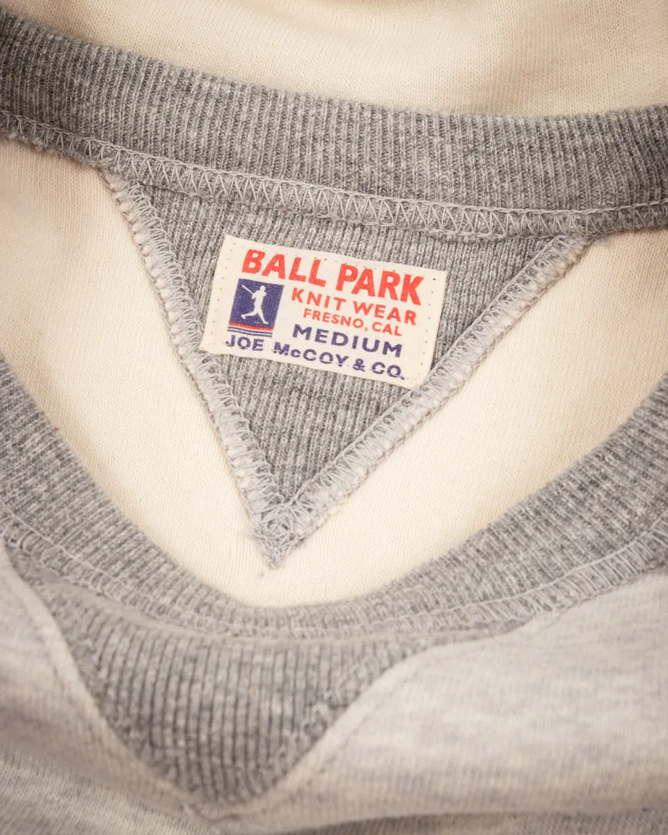 Double Face Hooded Sweatshirt - Gray