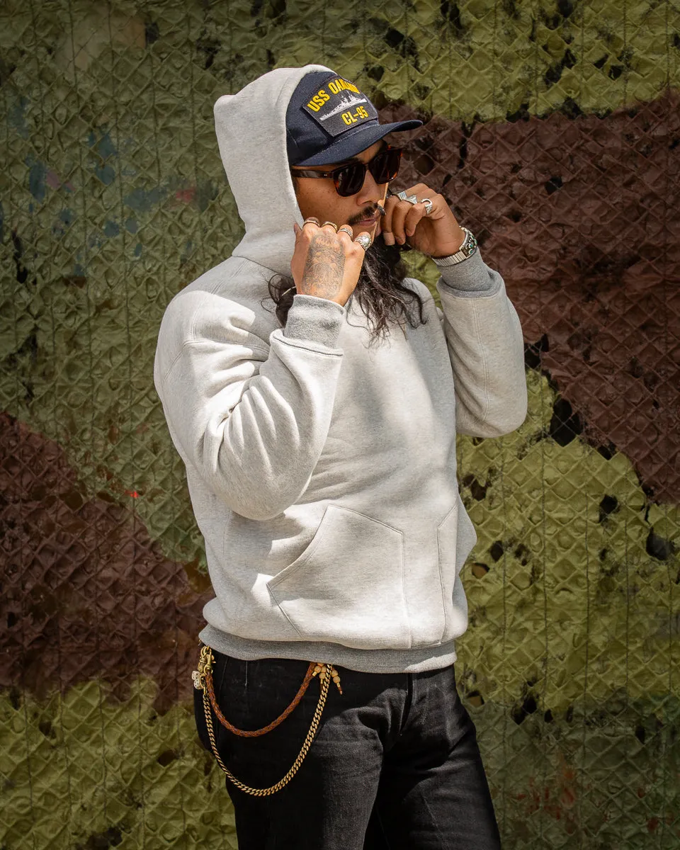 Double Face Hooded Sweatshirt - Gray