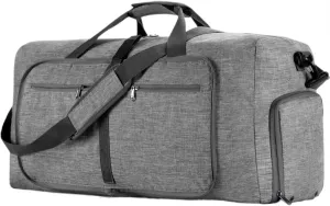 Duffel Bag 24inch Garment Bag with Shoe Compartment, 2 in 1 Hanging Suitcase Suit Weekender Bags Overnight Bag Travel (Color : G, Size : 63 * 29 * 35cm)