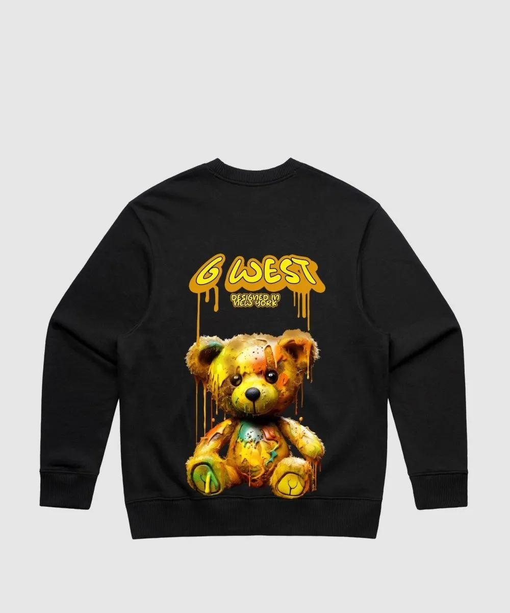 G West Acid Bear Heavy Premium Crewneck - 6 Colors