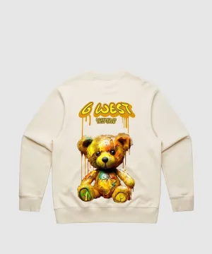 G West Acid Bear Heavy Premium Crewneck - 6 Colors