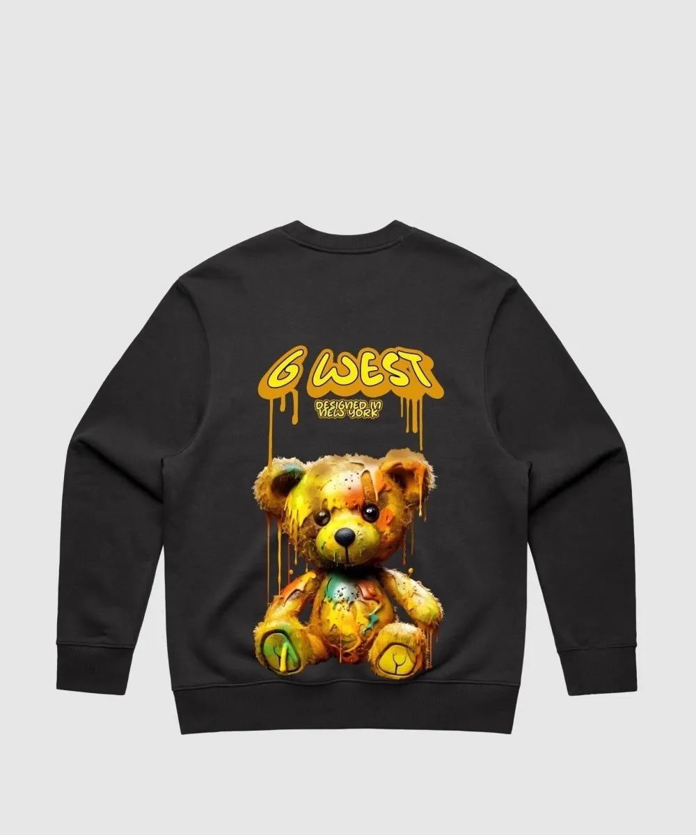 G West Acid Bear Heavy Premium Crewneck - 6 Colors