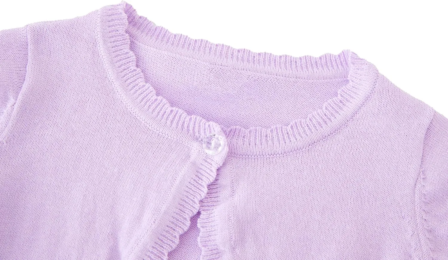 Girls Bolero Cardigan Sweater Toddler Kids Long Sleeve Button Knit Shrug Cropped Cover Up Jacket Tops