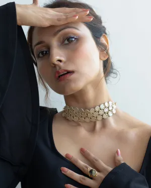 Gold Chord Choker