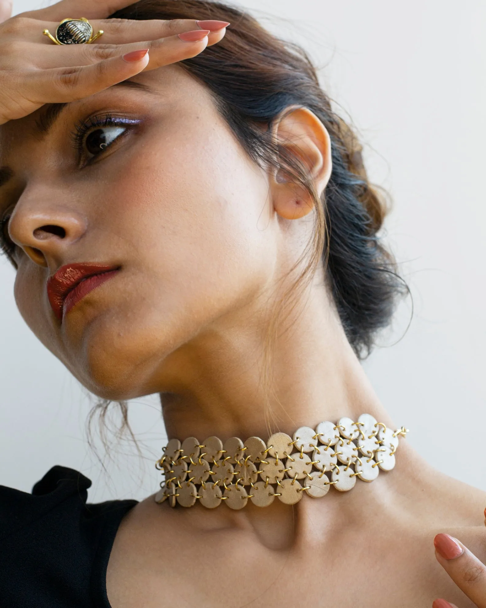 Gold Chord Choker
