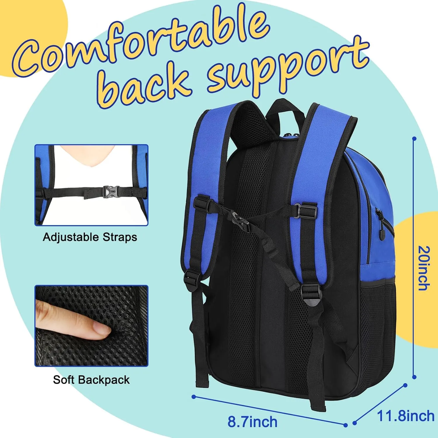Goloni Bowling Backpack,Single Ball Bowling Bag with Shoe Compartment Up to Size 16,Bowling Bag with Padded Ball Holder