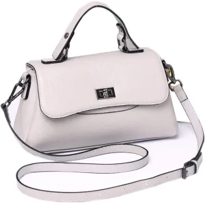 Lock Leather Square Bag Women's Unique Shoulder Bags Tote Bags Top Handle Satchel Handbags