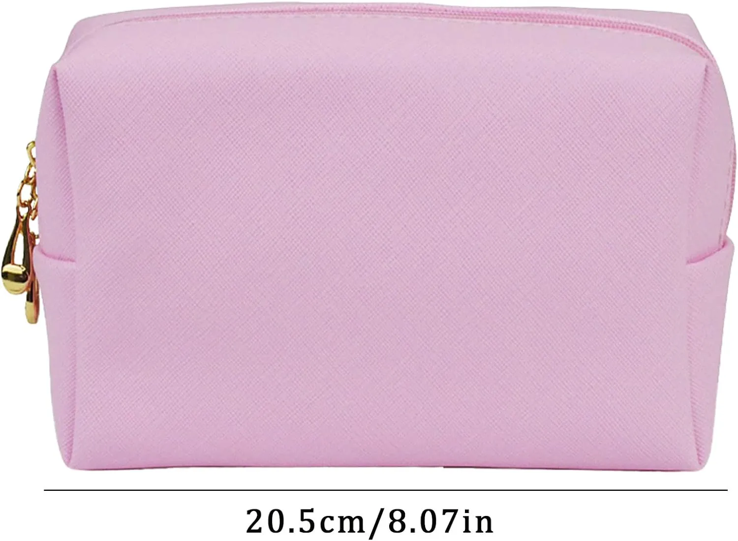 Makeup Luggage Women's Makeup Bag High Appearance Level Handheld Portable Square Cute Travel PU Toiletry Organizer Bag