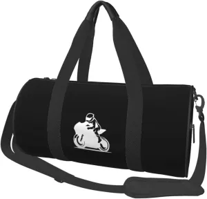 Motorcycle Convertible Garment Bag with Shoulder Strap, Carry on Garment Duffel Bag for Men Women - Rolling Foldable for Travel Luggage Bags (Black)
