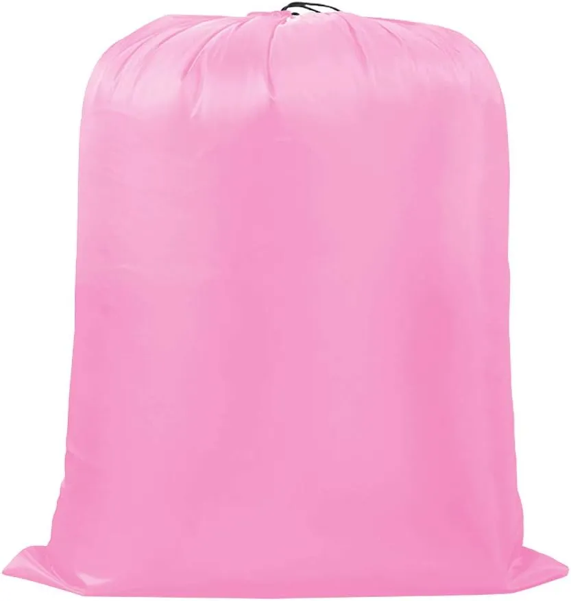 Multipurpose Extra Large Laundry Bag Storage Bag (43"x55", Pink)