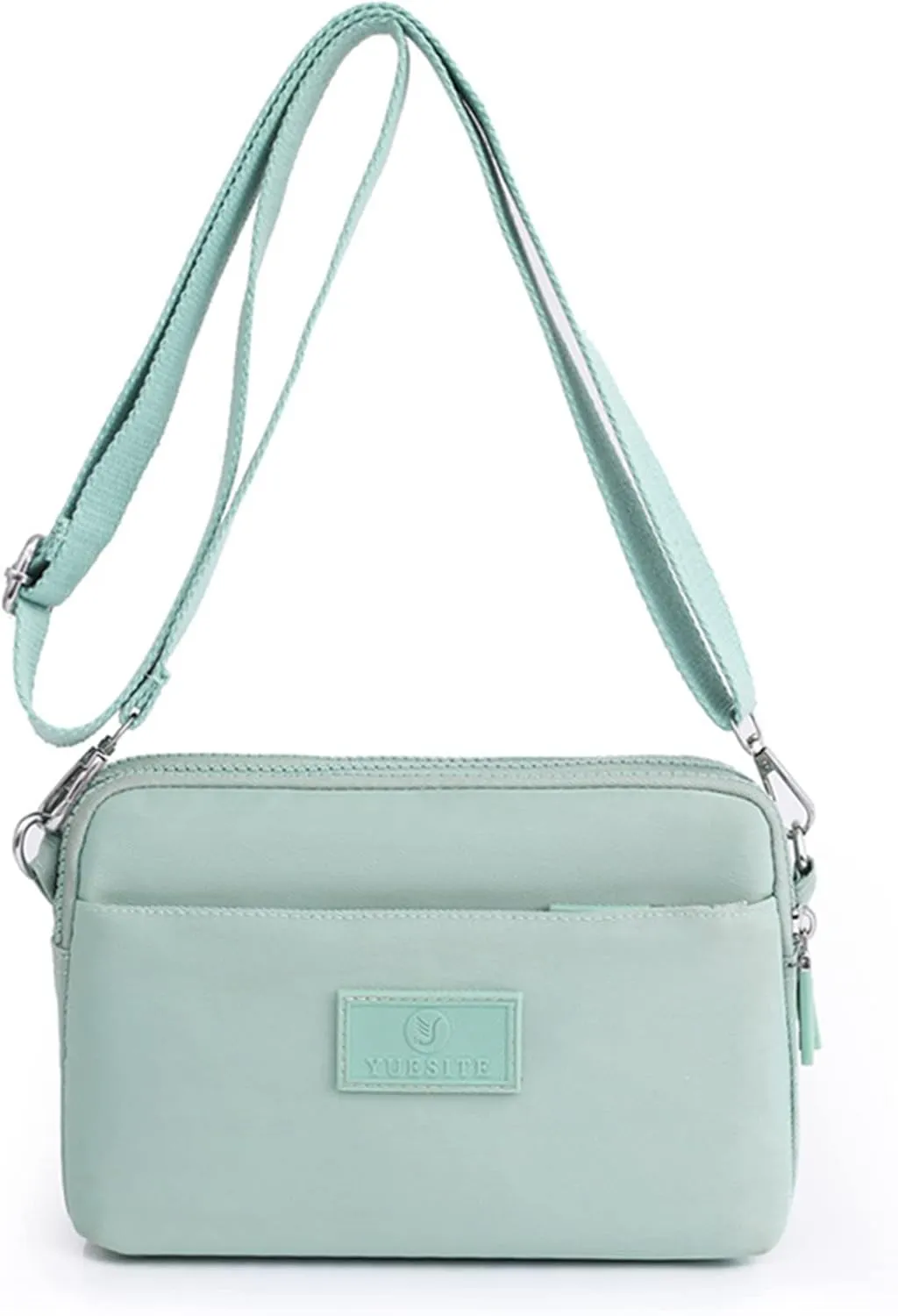 NOTAG Nylon Crossbody Purses Multipockets Shoulder Bags for Girls Daily Handbags Small Purses for Dog Walking