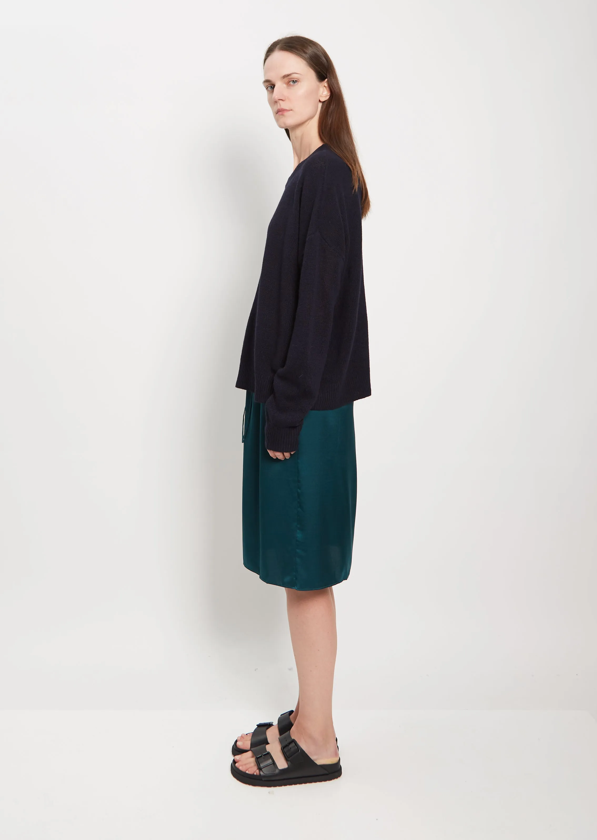 Off Gauge Boxy Crew Sweater