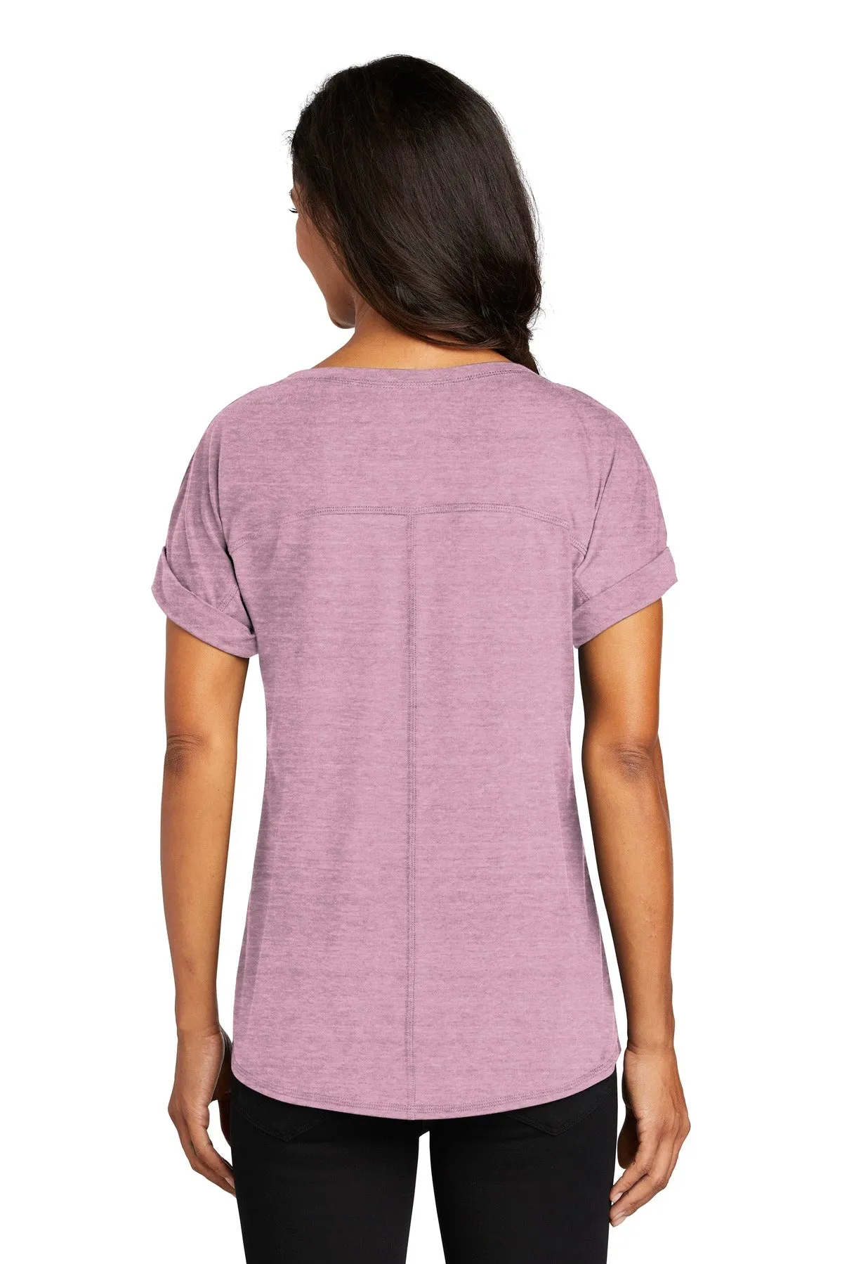 OGIO Ladies Luuma Cuffed Short Sleeve. LOG800