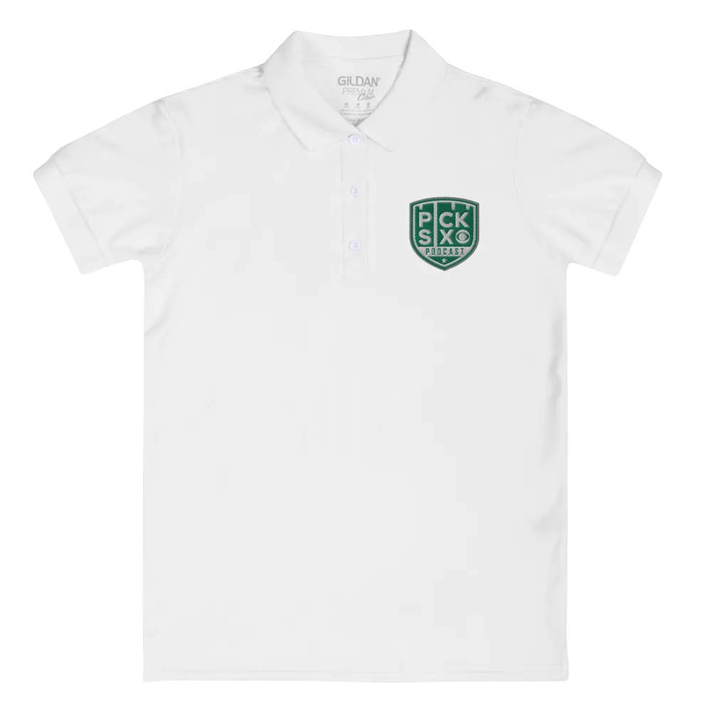 Pick Six Podcast Logo Women's Polo Shirt