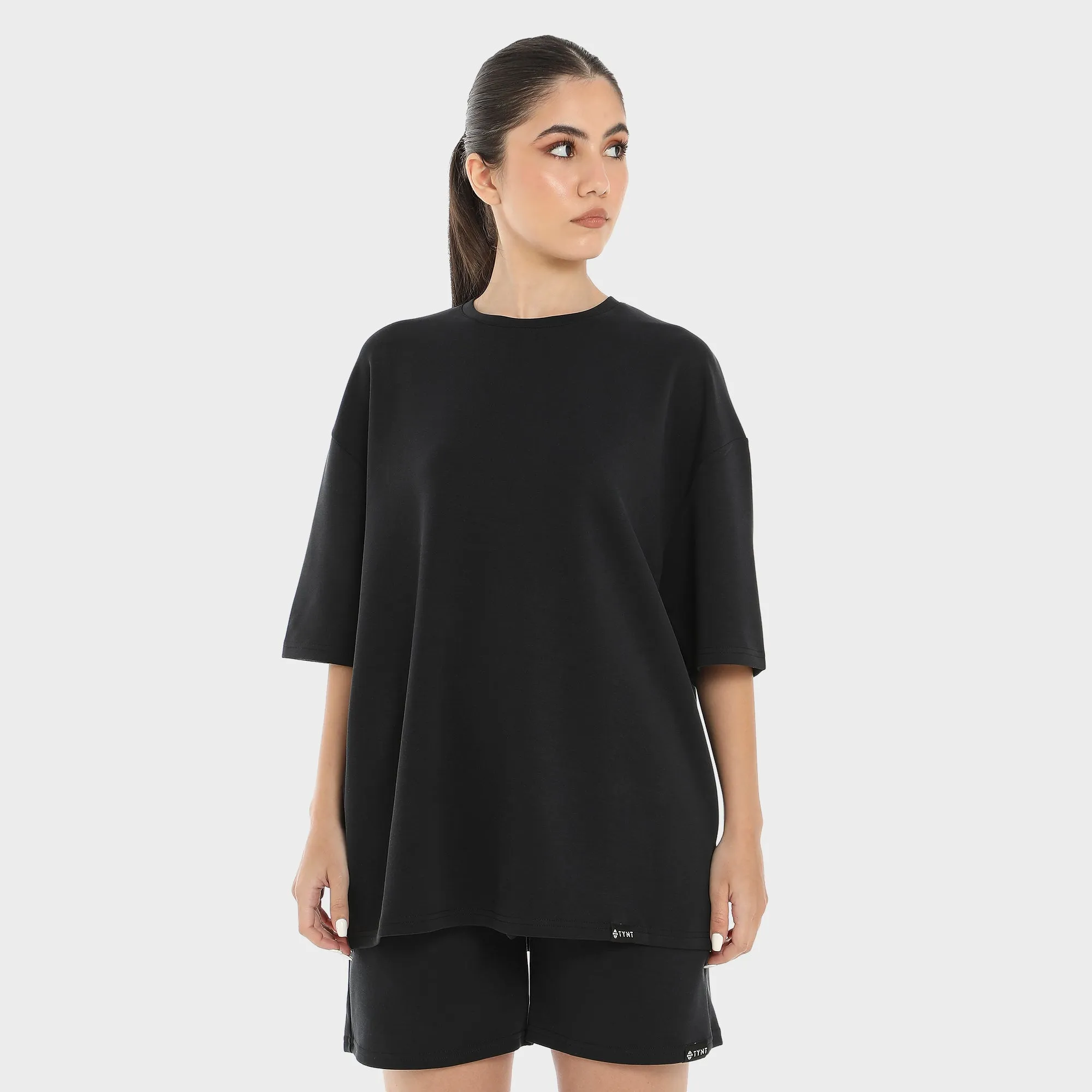 Premium Oversized T-shirt For Women - Black