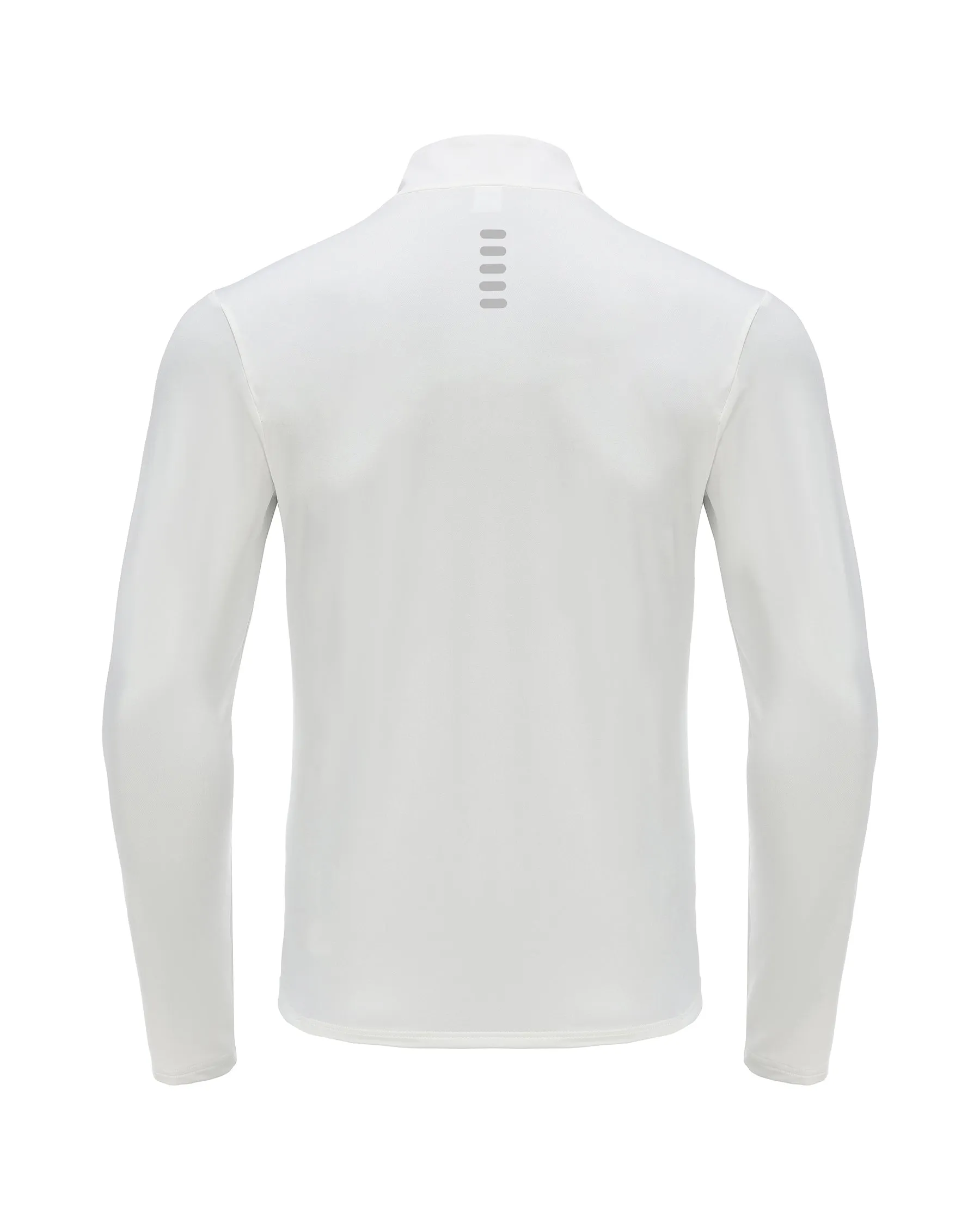 Reflective Performance Quarter-Zip Long Sleeve Shirts