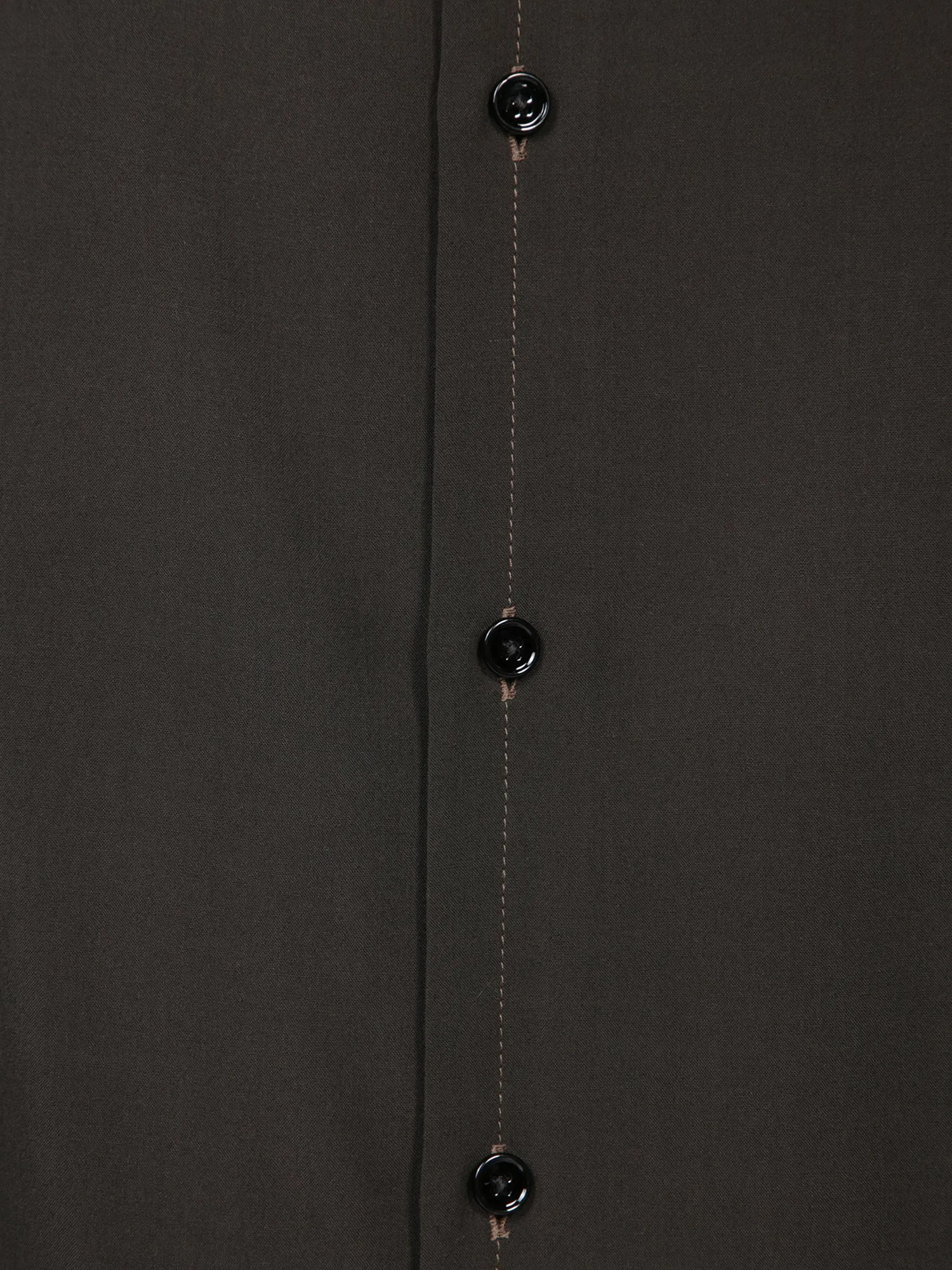 Relaxed Fit Brown Shirt