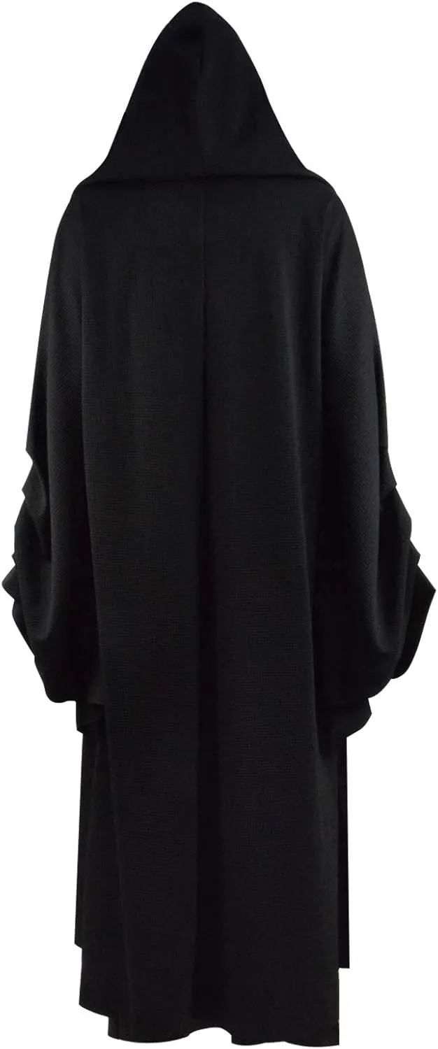 Sheev Palpatine Costume Hooded Cloak Robe Darth Sidious Costume Skywalker Tunic Knight Costumes