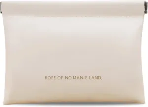 Small Purse Makeup Bag for Women with inner bag,Elastic Open Close Storage Bag Mini Travel Storage Bag,Waterproof Organizer Pouch for Lipstick Cosmetics Headphones Jewelry (White)