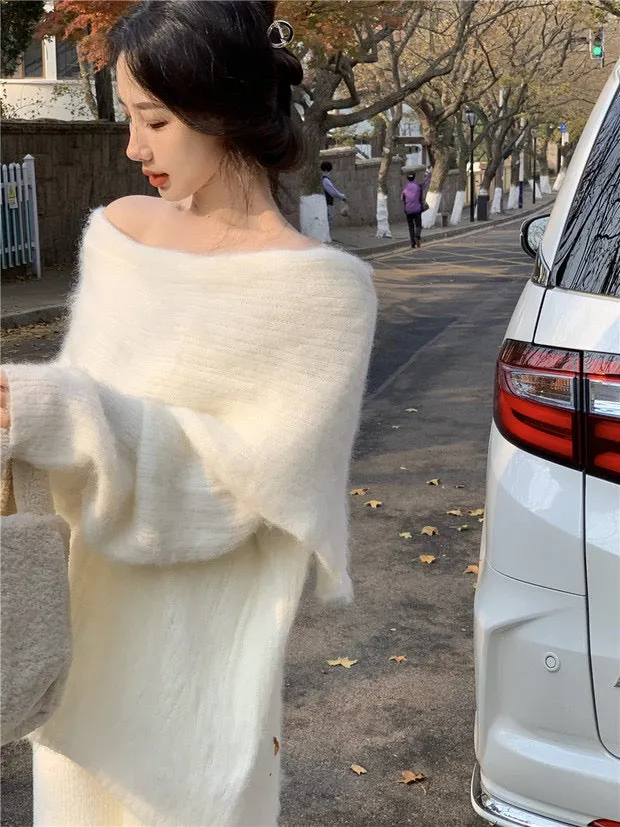 Soft Knit Drop Shoulder Oversized Sweater