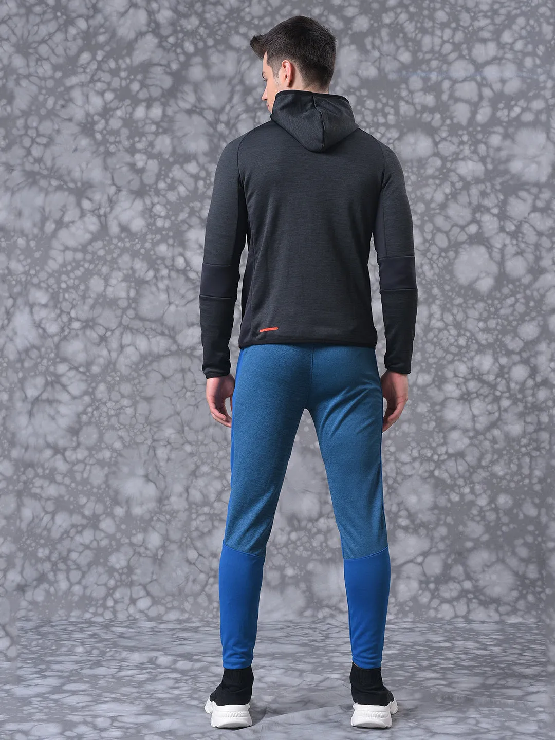 Solid Stylish Casual & Sports Hooded Tracksuit