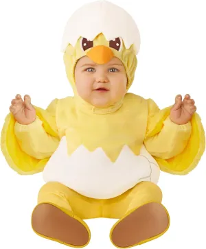 Spirit Halloween Baby Hatched Chick Jumpsuit Costume | Animal Costume