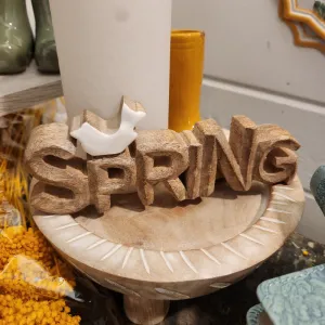 Spring Word Block