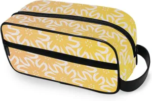 Travel Toiletry Bag Makeup Bag Triangles Style Sun Packing Organizers with Hanging Hook Portable Water Resistant Small Travel Bag for Toiletries, Jewelry, Travel Essentials