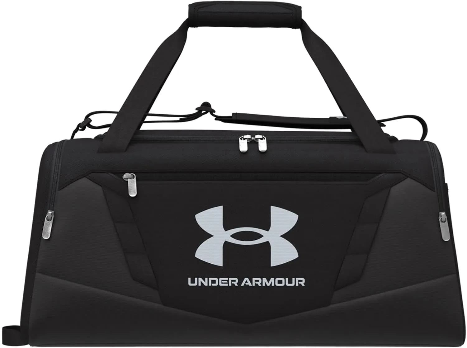UNDER ARMOUR Unisex Sports Bag Shoulder Bag Travel Bag Undeniable 5.0 Duffle, -001 black / silver