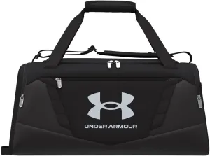 UNDER ARMOUR Unisex Sports Bag Shoulder Bag Travel Bag Undeniable 5.0 Duffle, -001 black / silver