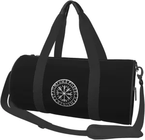 Vegvisir Convertible Garment Bag with Shoulder Strap, Carry on Garment Duffel Bag for Men Women - Rolling Foldable for Travel Luggage Bags (Black)