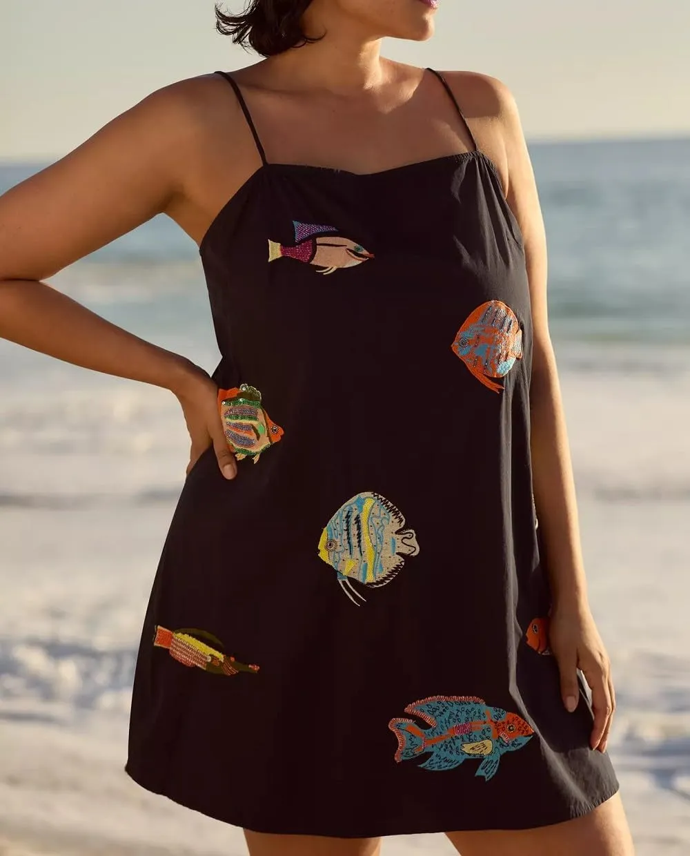 Women Boho Floral Mini Cami Dress Spaghetti Strap Flowy Sling Dress Graphic Backless Summer Holiday Sundress