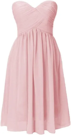 Women's Chiffon Short Evening Prom Party Dress Junior Homecoming Gowns