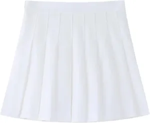 Women's Sexy High Waist Vintage Mini Pleated Skirt for Summer - Tennis Dance Casual Mini Skirts