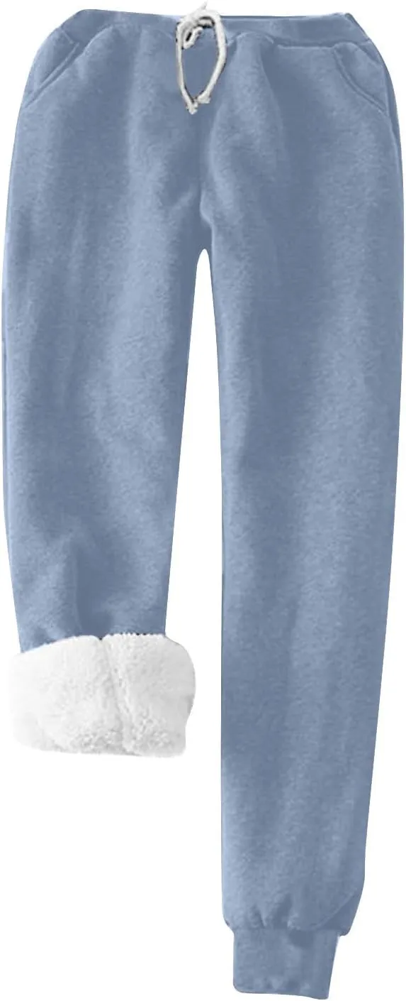 Womens Sherpa Fleece Sweatsuit Yes I'm Still Freezing Me Pajamas Loungewear Set Two Piece Sweatshirt Sweatpant