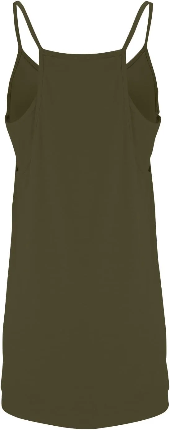 Womens Tennis Dress Workout Mini Dress with Shorts Sleeveless Spaghetti Straps Golf Athletic Dresses Summer